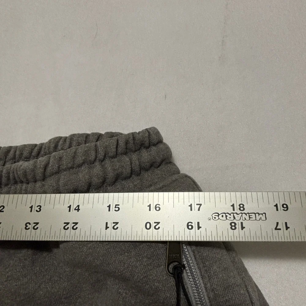 The North Face Mens Large Gray Fleece Joggers Sweatpants Drawstring F22 721556